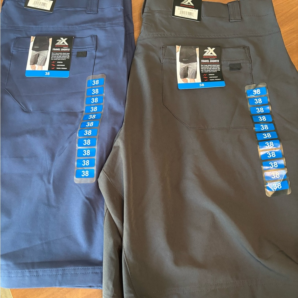 NWT ZeroXposur Men's Shorts size 38